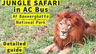 Jungle SAFARI at Bannerghatta National Park| Detailed guide|Weekend trip from Bangalore|Karaj Vlog