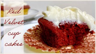 How to make the best moist and light red velvet cupcakes!