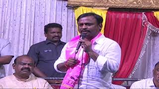 Huzurabad TRS Candidate Gellu Srinivas Yadav Campaign | Vishwakarma Meet In Jammikunta