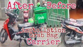 Installation Grab bag carrier | Vlog#22