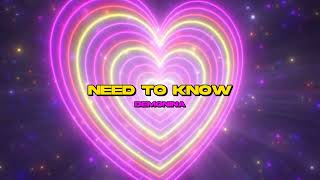 Doja Cat - Need To Know 【Sped Up】