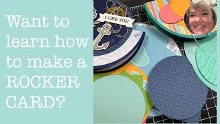 Let me show you how to make a Rocker Card!  So FUN!