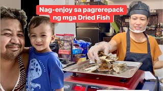 Nag enjoy sa pag repack ng mga Dried Fish 🐟 Inkbird Vacuum Seal + Bagong Packaging ng Suka 😊