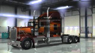 Road  to vegas   American Truck Simulator part1