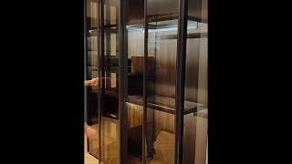 tataria Murano wardrobe with glix glass door