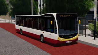 Compass Bus - Optare Metrocity: Route 1 to Canterbury Bus Station (C&DBS V4.1)