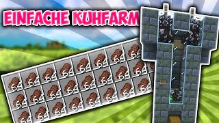 Die EINFACHSTE Kuhfarm in Minecraft 1.21