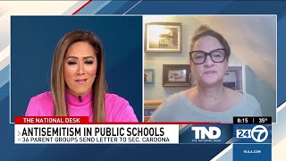 Parent Groups Send Letter to Ed. Sec. about Antisemitism - Erika Sanzi, The National Desk 12-15-23