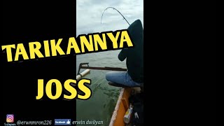 MANCING PAKE PERAHU DAYUNG Part 1 Lautnya kayak pake karpet