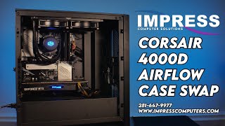 How to swap your custom build computer into a new Case - Moving Motherboard, CPU, GPU, PSU Impress