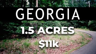 Land for Sale: 1.5 Acres in GA