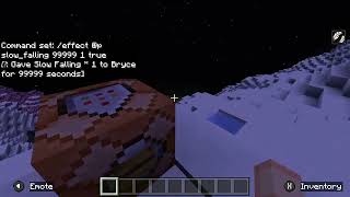 How to get slow falling with a command block on Minecraft #foryou #minecraft #frp