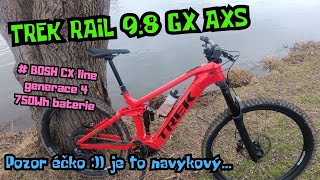 Trek Rail 9.8 GX AXS gen 4- další zkouška Éčka