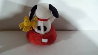 Hallmark Peanuts Snoopy Woodstock Plush Spinning Music Toy 1