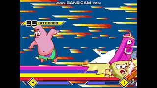 Mugen #1105 Spongebob1105 Partick1105 P.Bubblesgum vs Mordecai Rigby Finn&Jake