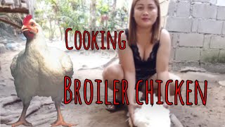 COUNTRY SIDE: COOKING BROILER CHICKEN -MOMMY GRACE VLOG