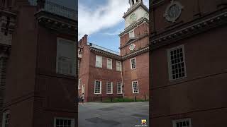 #philadelphia |  Walking tour | Independence Hall  | #usa | #short2024