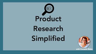 Product Research Simplified Invitation