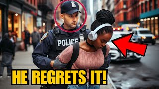 A Boastful Racist Cop Arrests a Young Black Woman. Instantly Regrets It When This Happens...