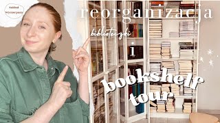 Reorganizacja biblioteczki i bookshelf tour📚