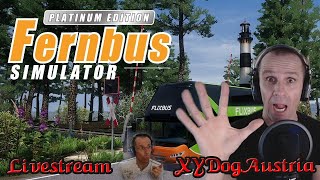 Fernbus Simulator Platium** Ich Fahre in die Ferne # Österreich ** Austria Livestrem Facecam 1080p30