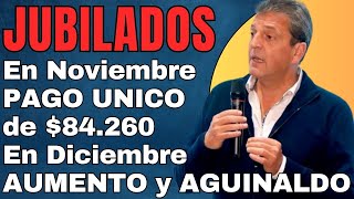 💥URGENTE: La Anses hará un PAGO ÚNICO de $84.260 para JUBILADOS en noviembre 2023