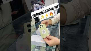 Unboxing Xiaomi 14T 12/256GB🔥 So Satisfying! #xiaomi14t #gaming #trending  #shorts