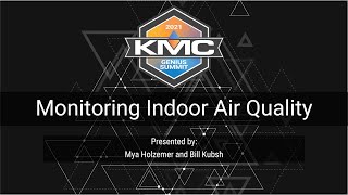 2021 KMC Genius Summit: Monitoring Indoor Air Quality