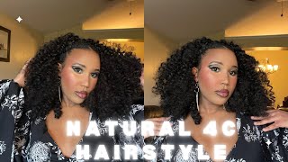 Quick & Easy Natural 4 C Hairstyle