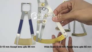 Lens Thickness Caliper | Optical Lens Thickness Gauge | Pin Tech Instruments