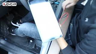 Tesla Touch Screen Panel Digital Speed Meter AMD system @ Install Guide