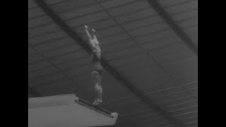 American Olympic Diving Champion Lesley Bush 1964