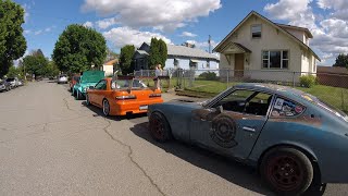 Mini Datsun Meet and Some Exhaust Mock Up for the RBS13