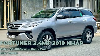 Fortuner Máy Dầu Số Sàn 2019 Nhập Indo | Hiếm Có Khó Tìm | Xe Gia Đình Một Chủ Sử Dụng