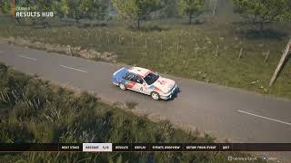 EA WRC career (Junior) part 8 (part 7 failed to record*) DualSense controller manual Steam 1.4.1 HDR