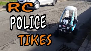 RC police Tikes car build