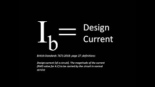 Calculating Design current, maximum demand and diversity