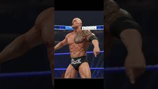 The rock Dwane Jhonson people elbow finisher #wwe2k23 #wwe2k23gameplay #wwefastlane2023