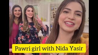 #Pawrigirl​ Interview in morning show with Nida Yasir - Viral Pawri Girl