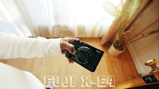 MY FAVORITE FUJIFILM CAMERA BY FAR. FUJI X-E4 FIRST IMPRESSIONS