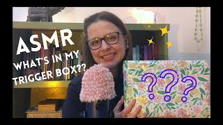 ASMR Help Me Declutter My Trigger Box  ✨ Soft Spoken Ramble + Tingle Haul Unboxing (1hr+)