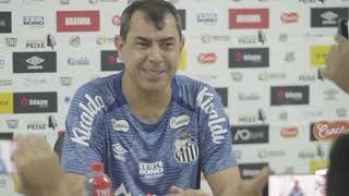 COLETIVA DE FÁBIO CARILLE - CRB 1 X 1 SANTOS - CAMPEONATO BRASILEIRO SÉRIE B