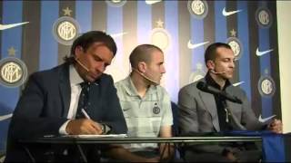 Palacio si presenta all'inter: Conferenza Stampa e Nuove Magli Stagione 2012-2013