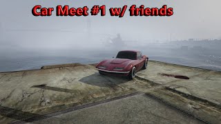 GTA Online   GTA 5 Small car meet w/ friends