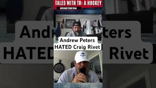 Andrew Peters HATED Craig Rivet when he played for the Habs #nhl #hockey#sabres #habs #story