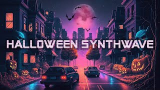 Haunted Neon City 🎃 [A Synthwave Mix/Retrowave Mix/Chillwave] 🚘 synthwave music