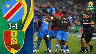 Dr Congo 🇨🇩 VS Guinea 🇬🇳 Goals & Highlights 2024