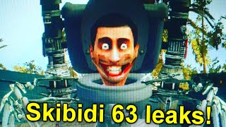 Skibidi Toilet 63 Leaks - *Official Leaked Photo*!