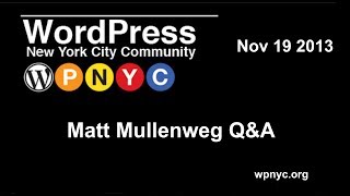 Matt Mullenweg Q&A