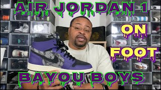 #bayouboys #jordan #unboxing #louisiana #neworleans Air Jordan 1 "Bayou Boys" Review | Kings23Kicks